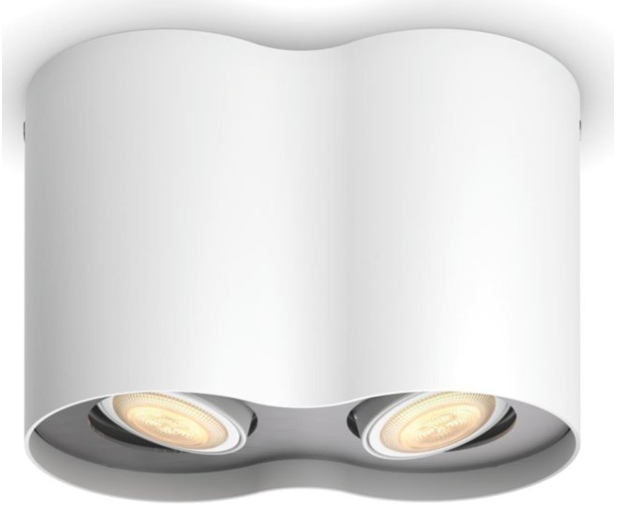 Philips Hue White ambiance Kinkiet Pillar podwójny (biały) - 726813 - zdjęcie